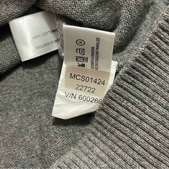 Cutter & Buck Baylor University Gray Broadview Half Zip Sweater Size XL MCS01424 - Picture 11 of 12